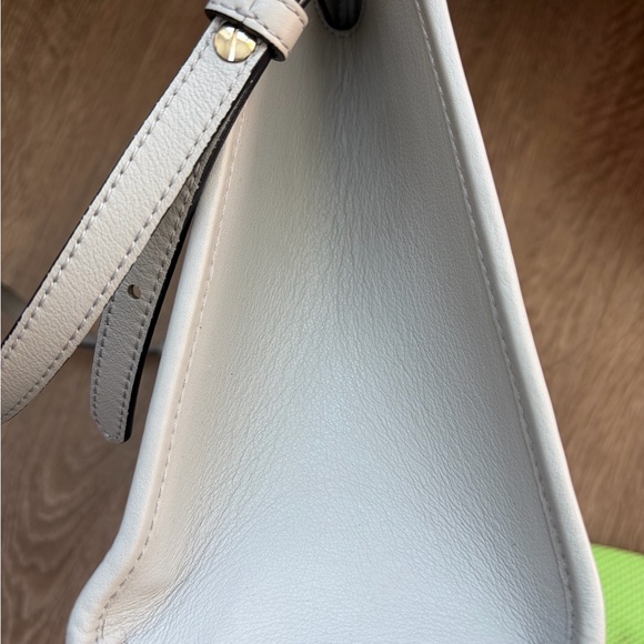 Strathberry Light Gray Midi Tote Bag - Picture 13 of 13